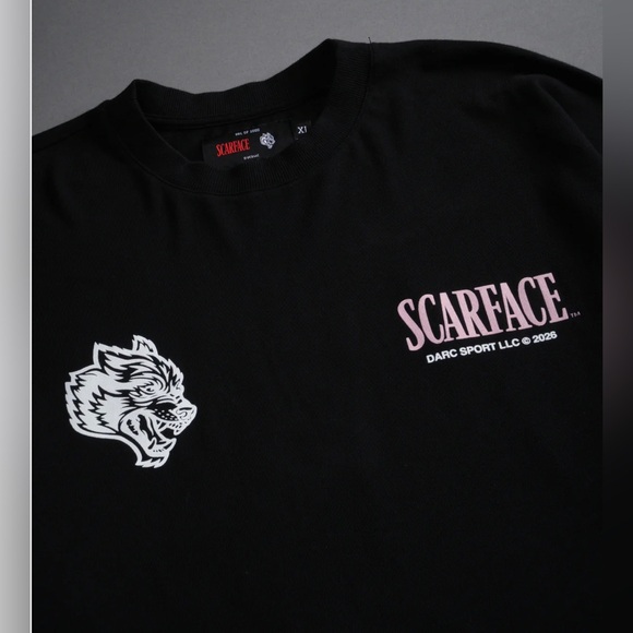 Darc Sport Scar Face No Mercy Tee - Picture 2 of 5